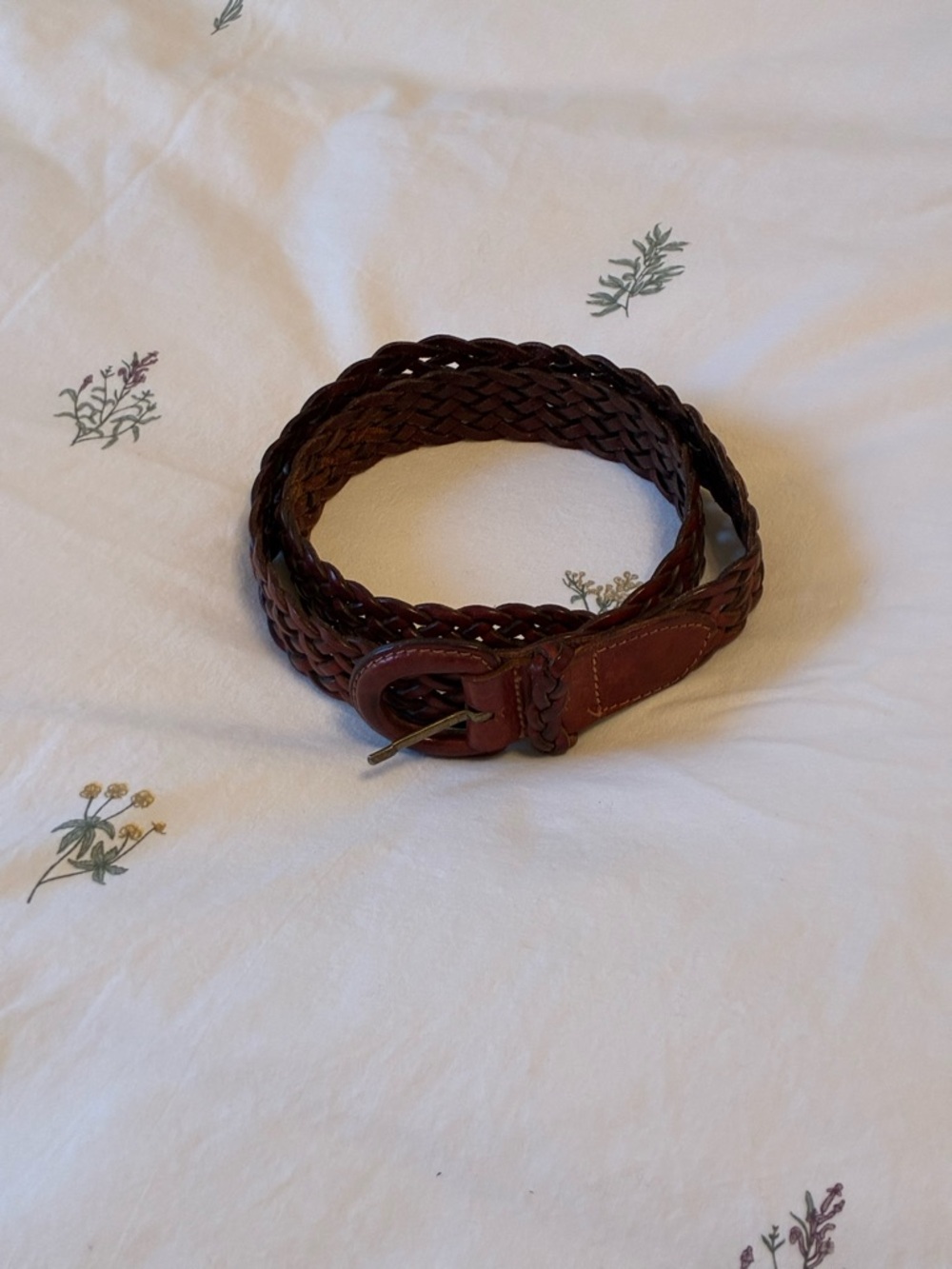 Women's Braided Leather Belt (Nordstrom)